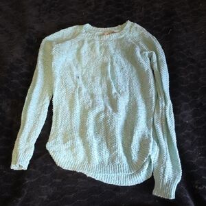 SO Light Aqua Crewneck Sweater
